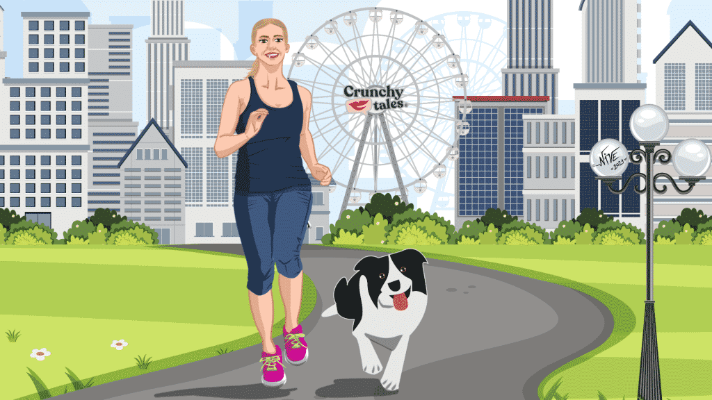 Working Out With Your Dog | CrunchyTales