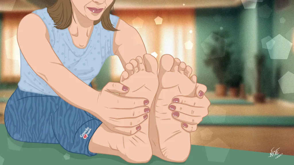 Step Strong: The Benefits of Toe Yoga for Midlife Women | CrunchyTales